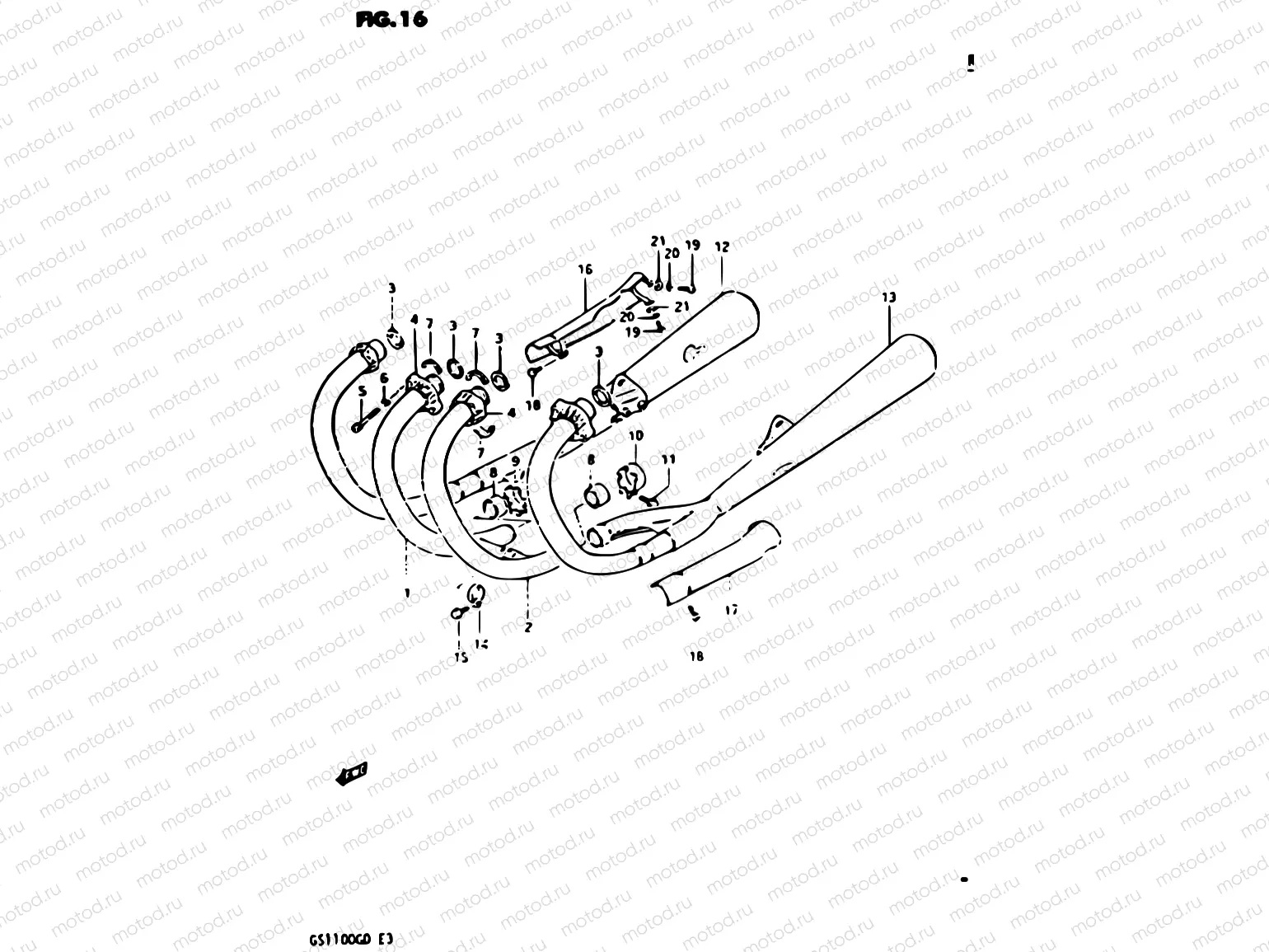 16 - MUFFLER