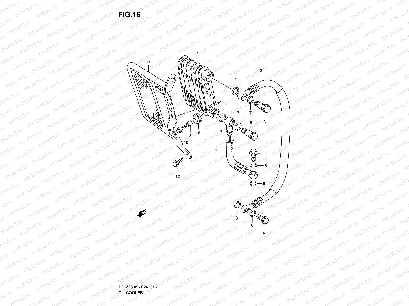 16 - OIL COOLER