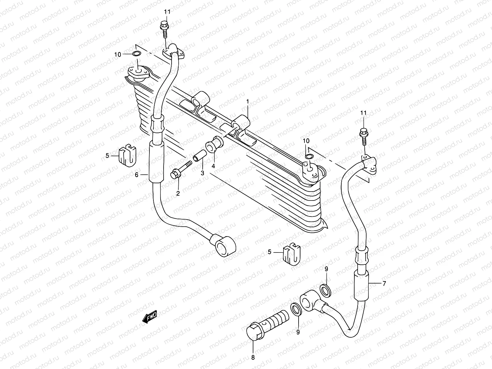 16 - OIL COOLER