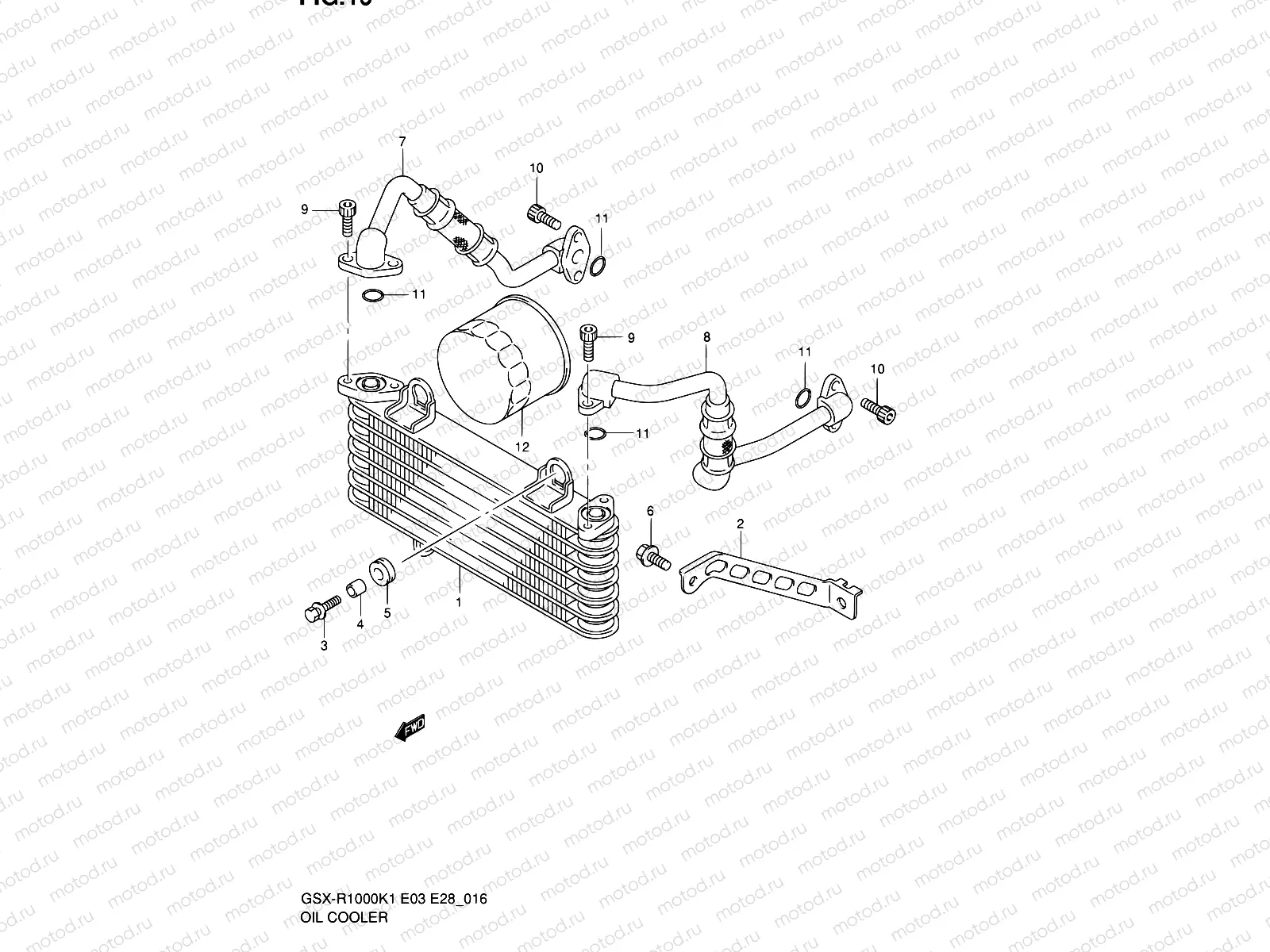 16 - OIL COOLER