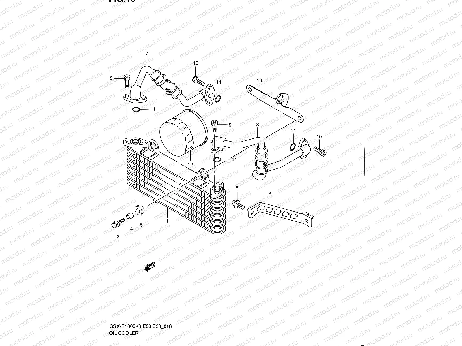 16 - OIL COOLER