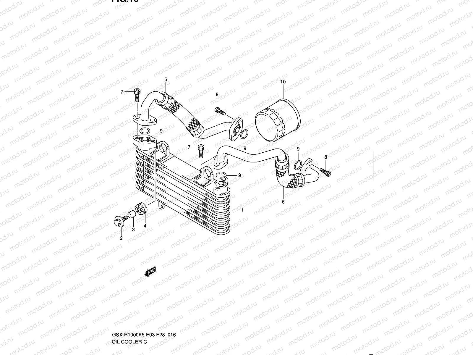 16 - OIL COOLER