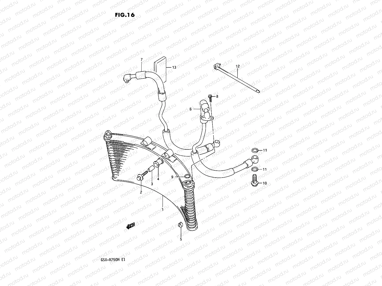 16 - OIL COOLER