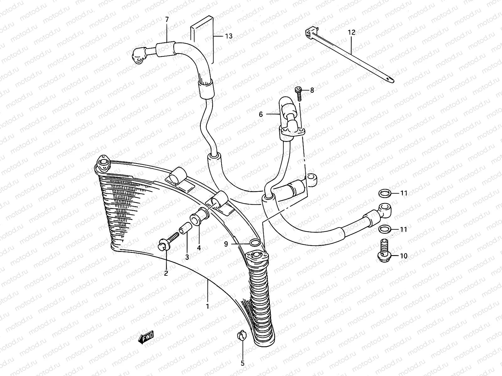 16 - OIL COOLER