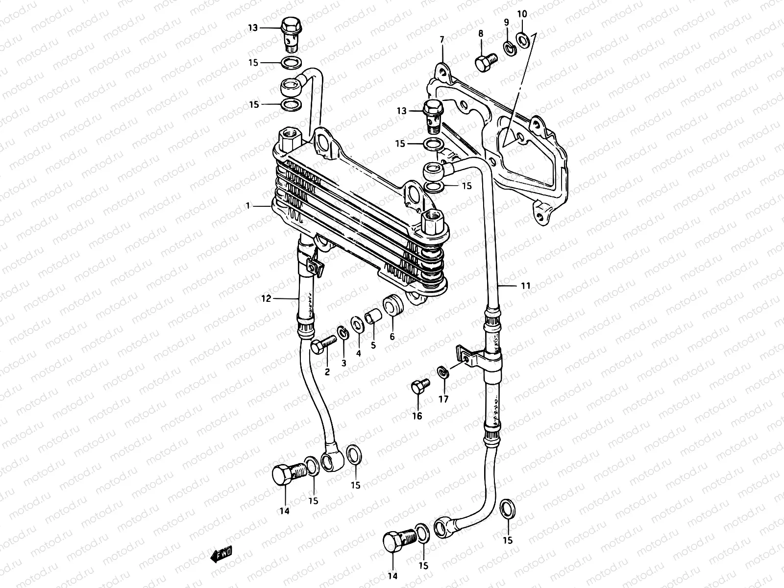 16 - OIL COOLER