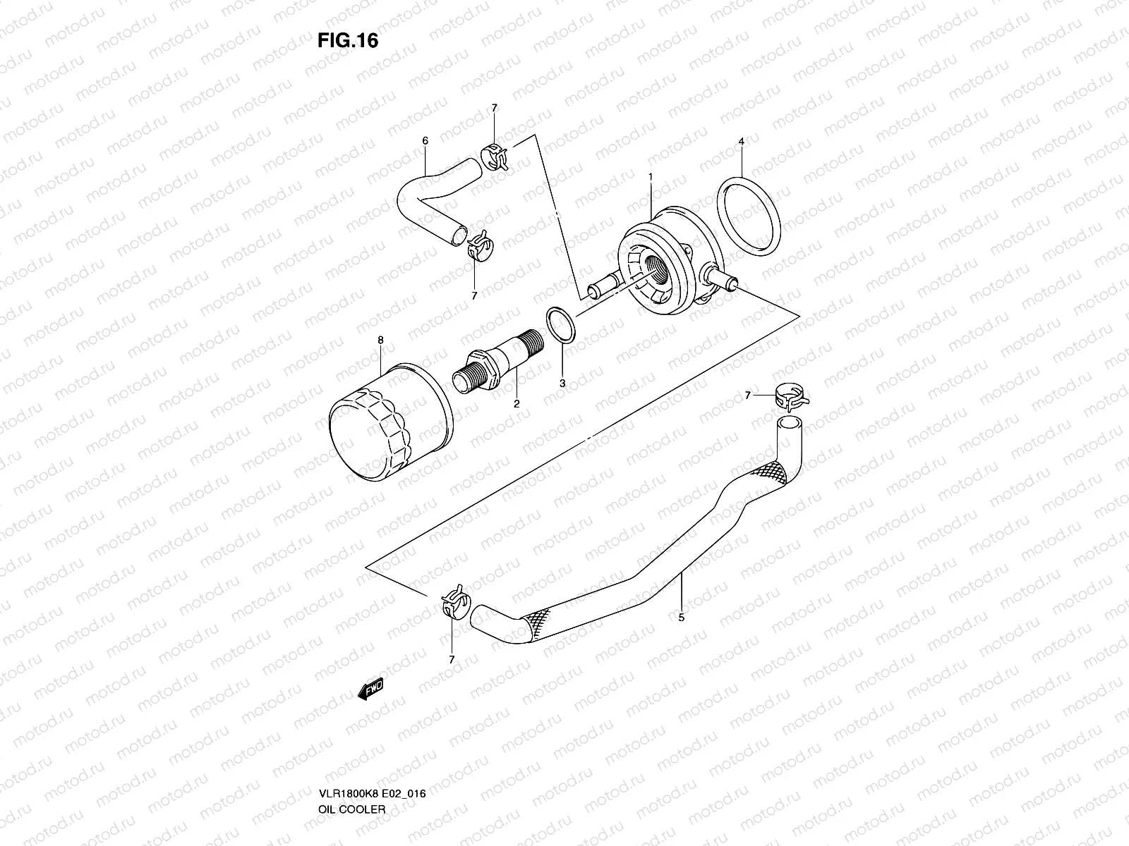 16 - OIL COOLER