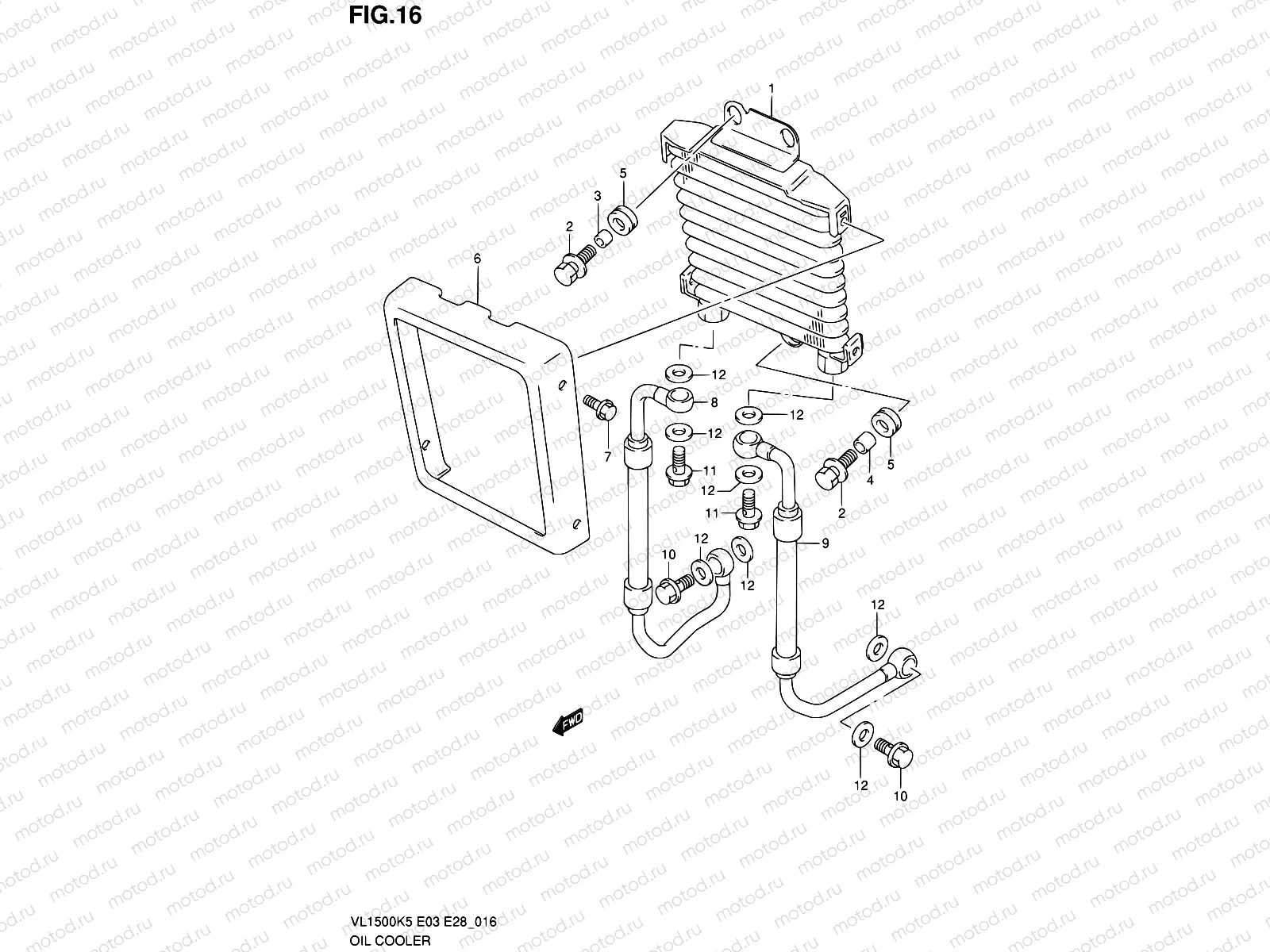 16 - OIL COOLER
