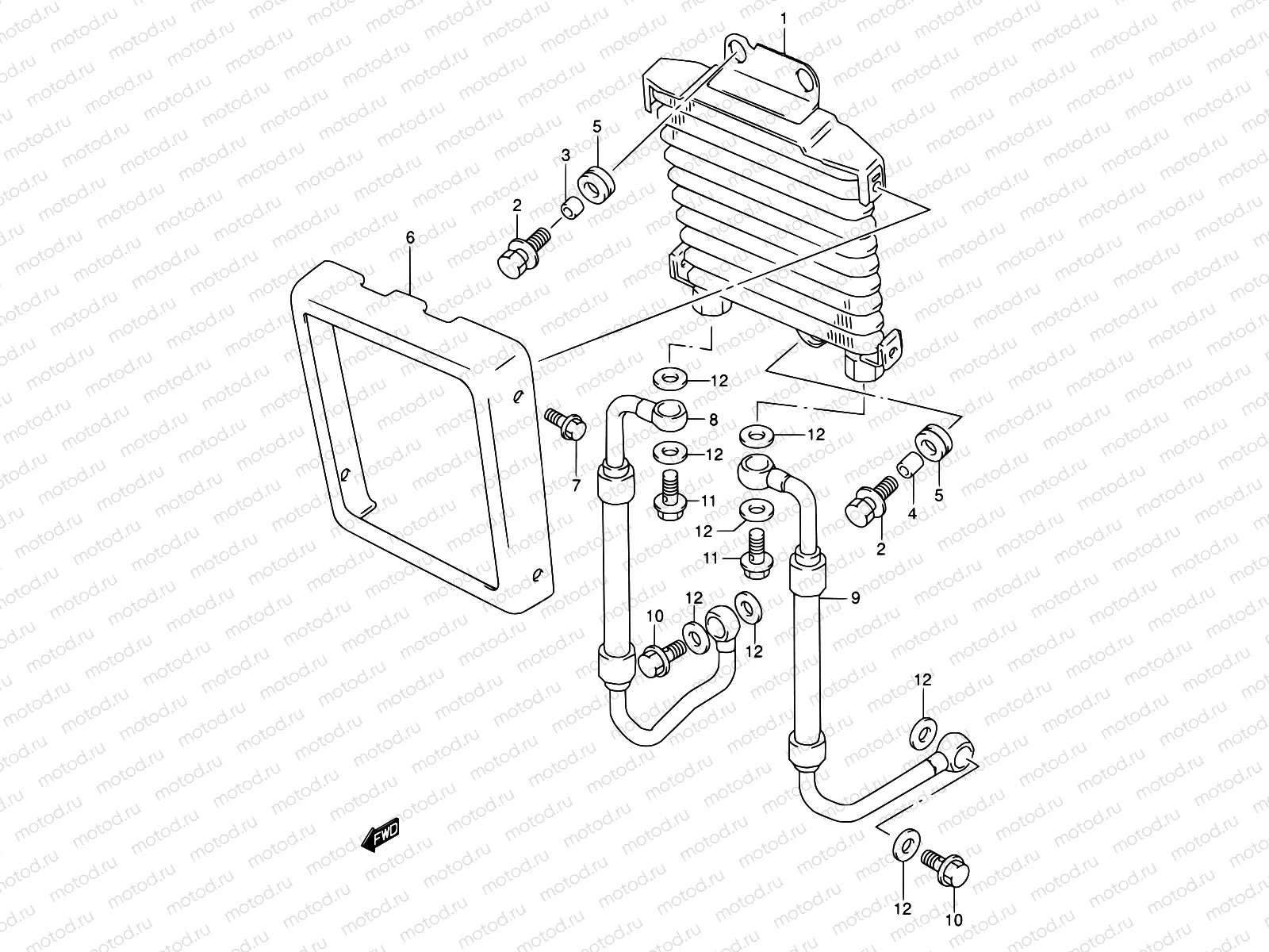 16 - OIL COOLER