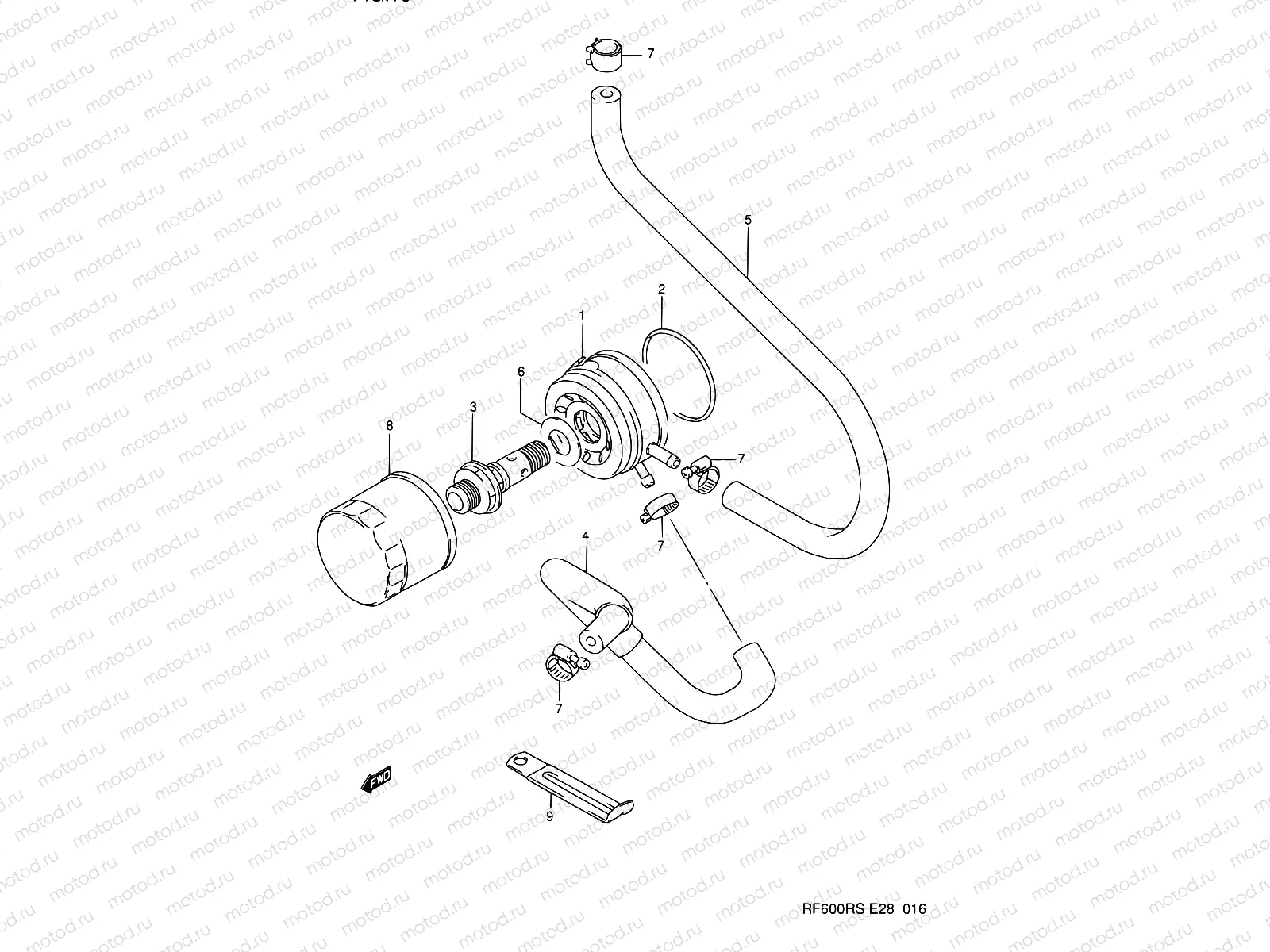 16 - OIL COOLER - OIL FILTER
