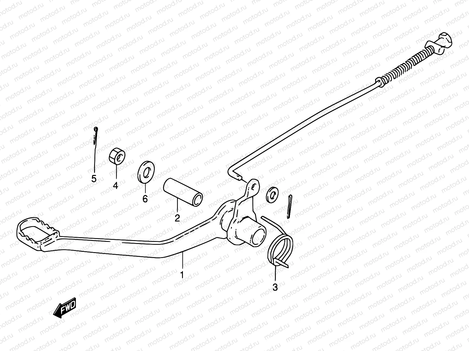 16 - REAR BRAKE