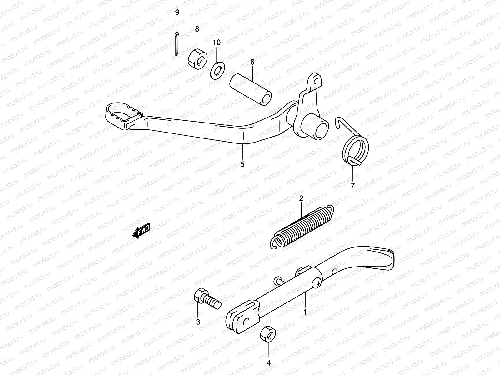 16 - REAR BRAKE