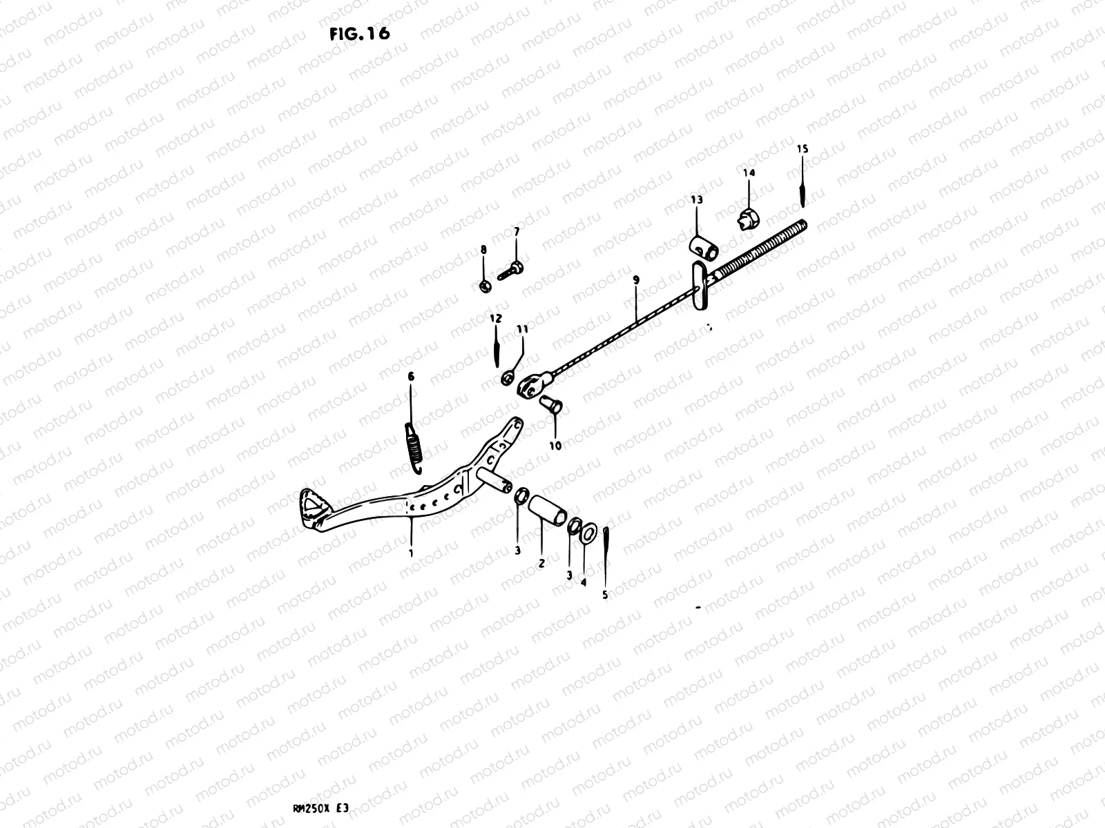 16 - REAR BRAKE
