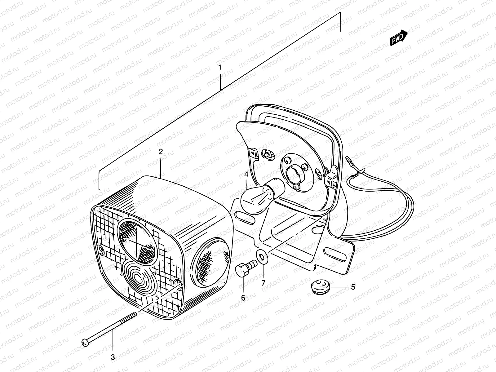 16 - REAR COMBINATION LAMP