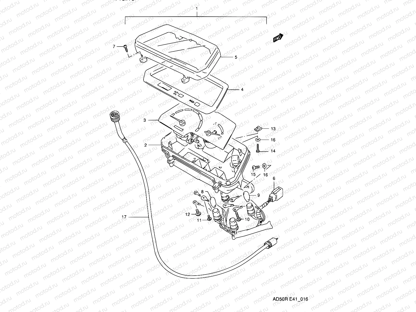 16 - SPEEDOMETER (E41)