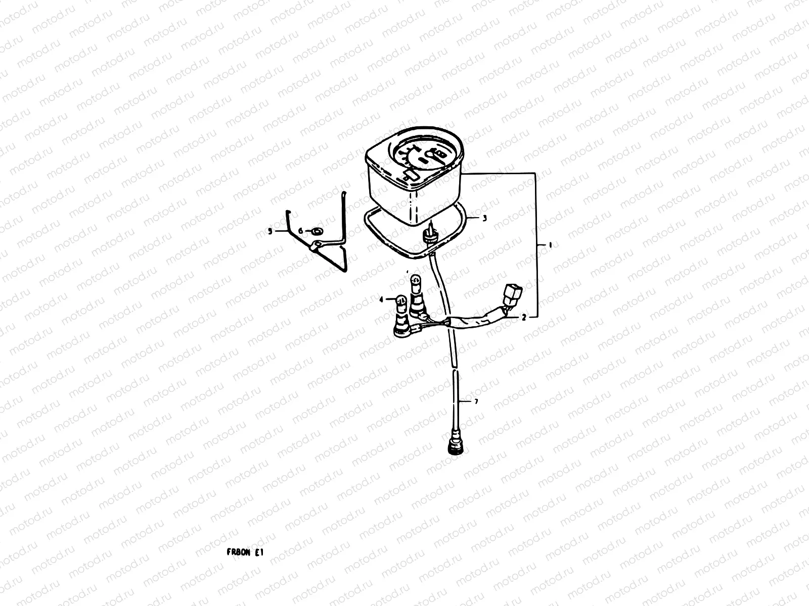 16 - SPEEDOMETER (FR80M)