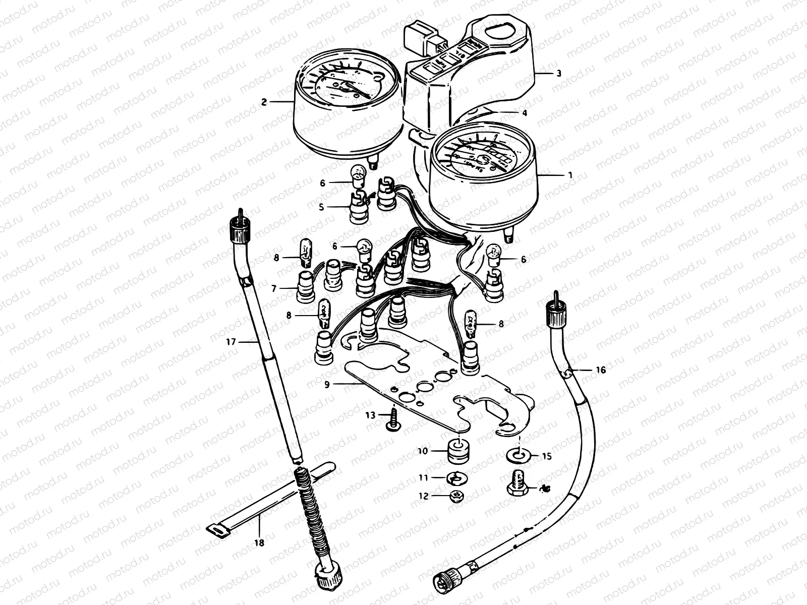 16 - SPEEDOMETER - TACHOMETER