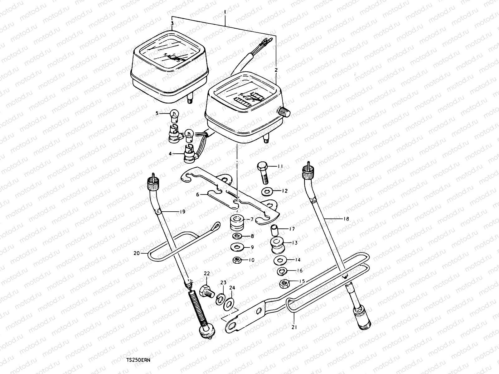 16 - SPEEDOMETER- TACHOMETER