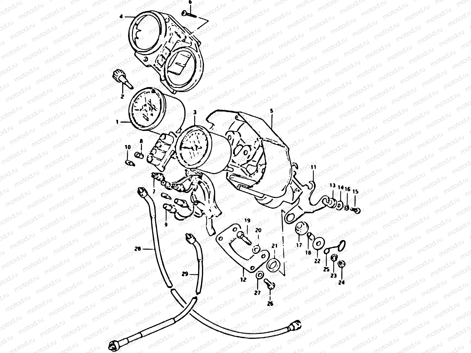 16 - SPEEDOMETER - TACHOMETER (MODEL X)