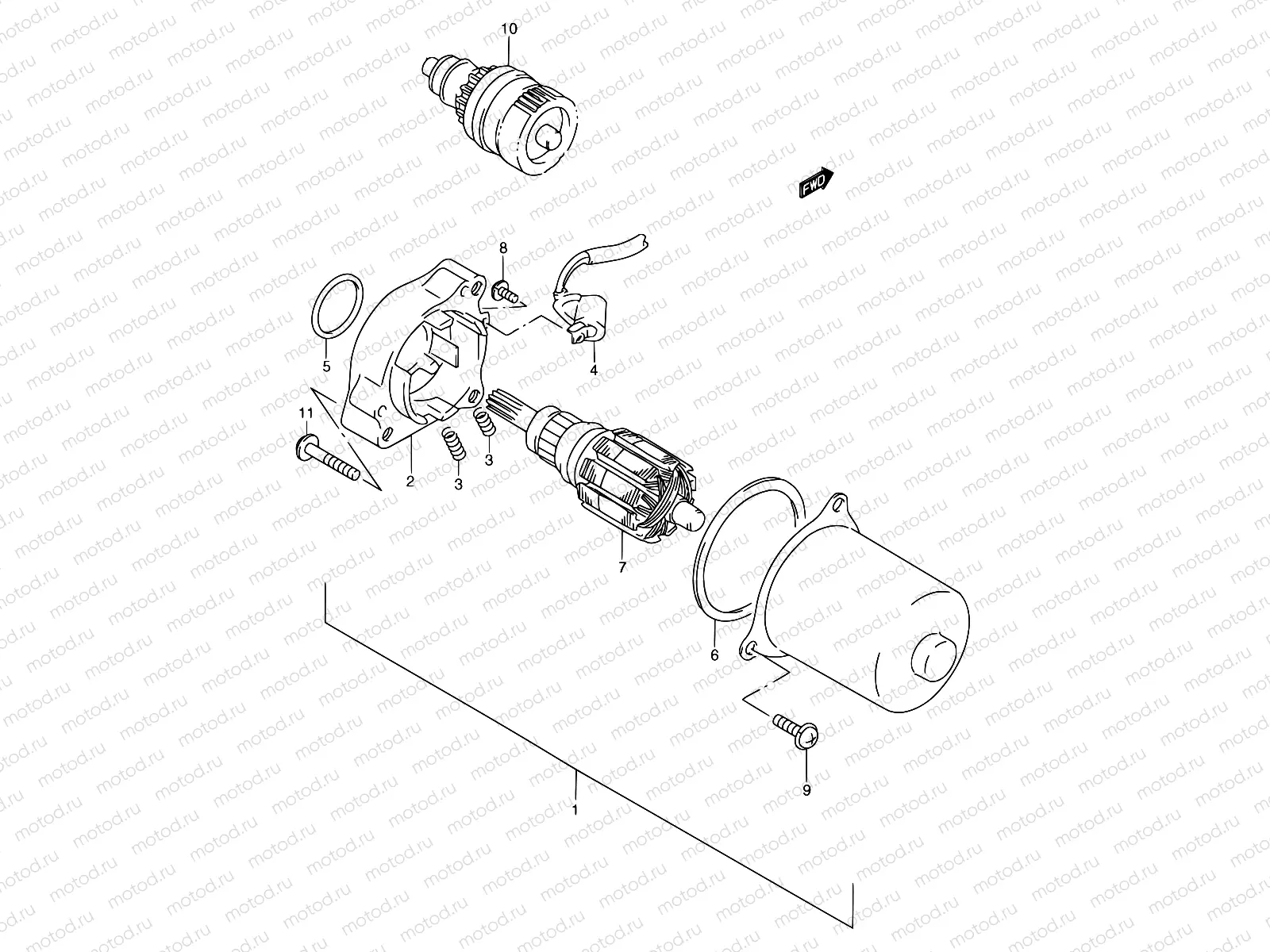 16 - STARTING MOTOR