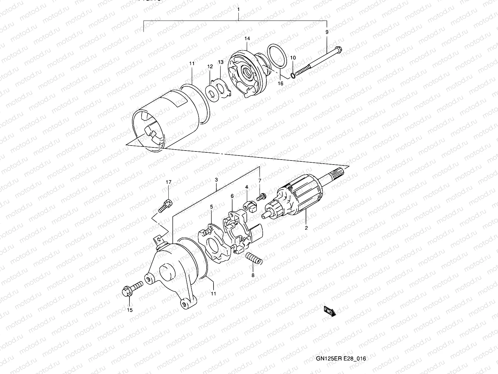 16 - STARTING MOTOR