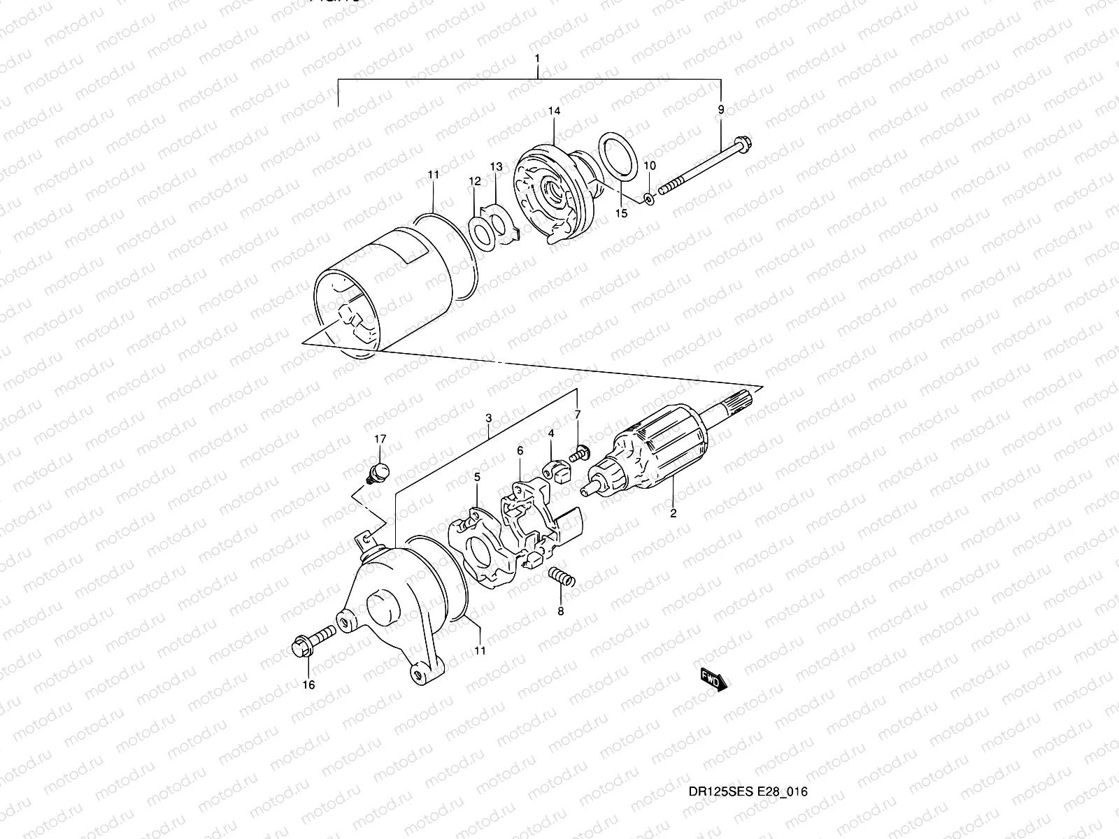 16 - STARTING MOTOR
