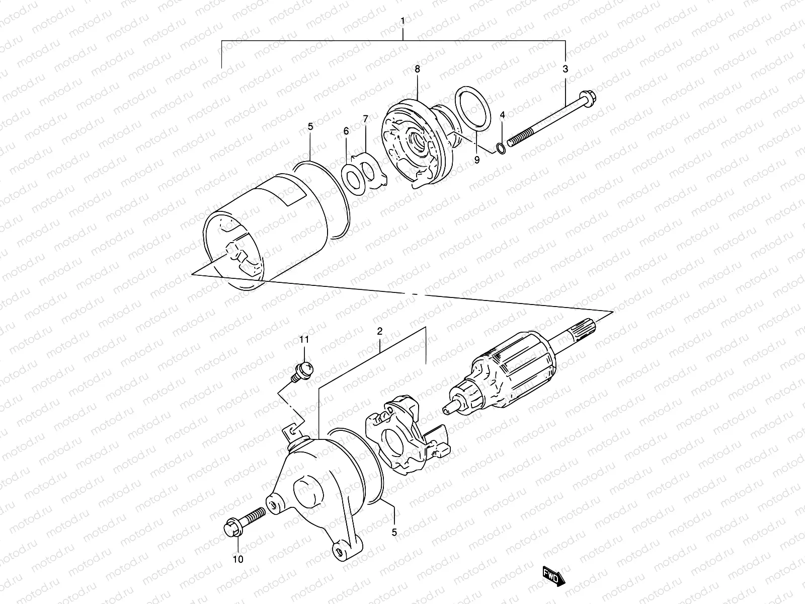 16 - STARTING MOTOR