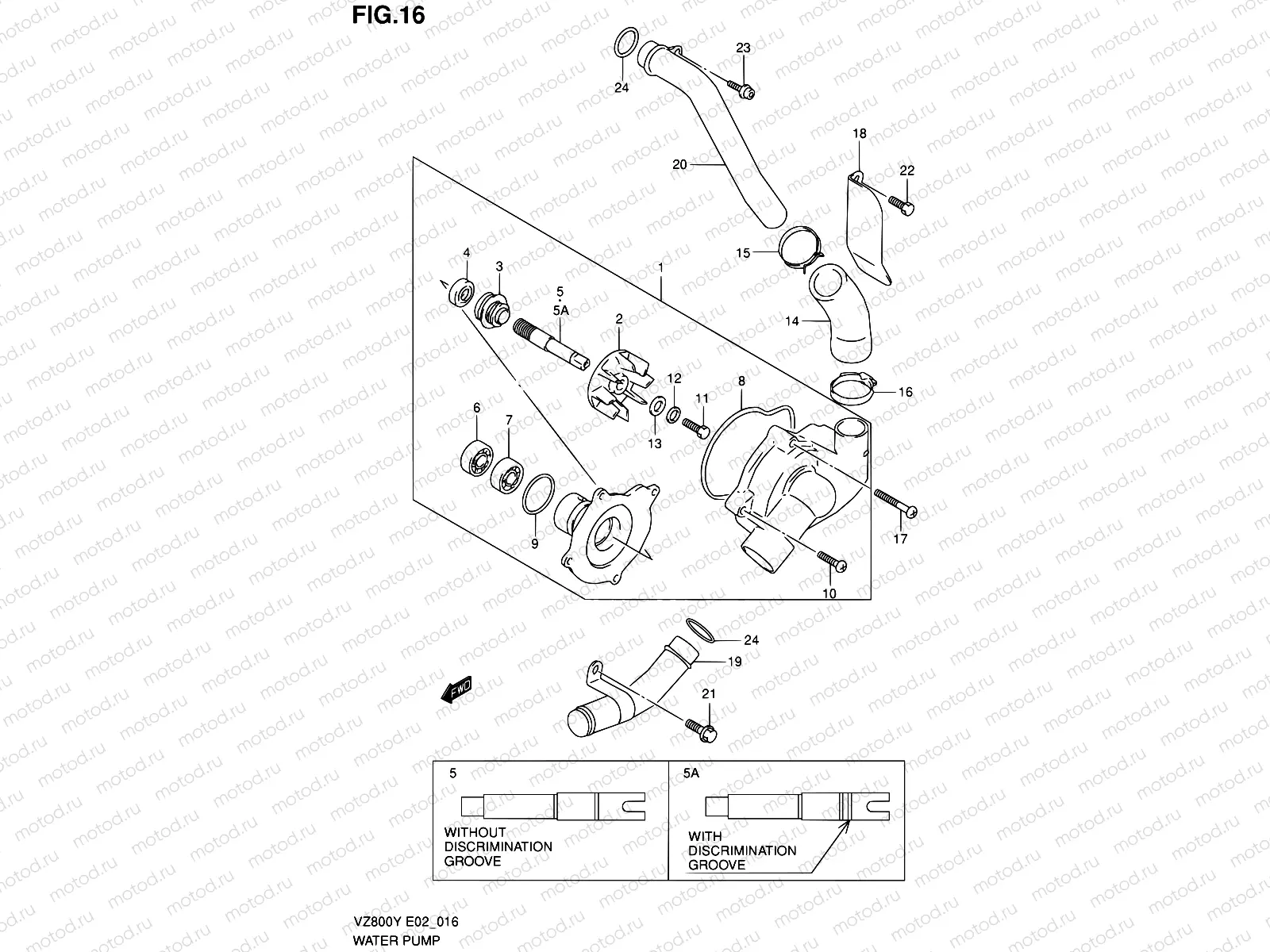 16 - WATER PUMP