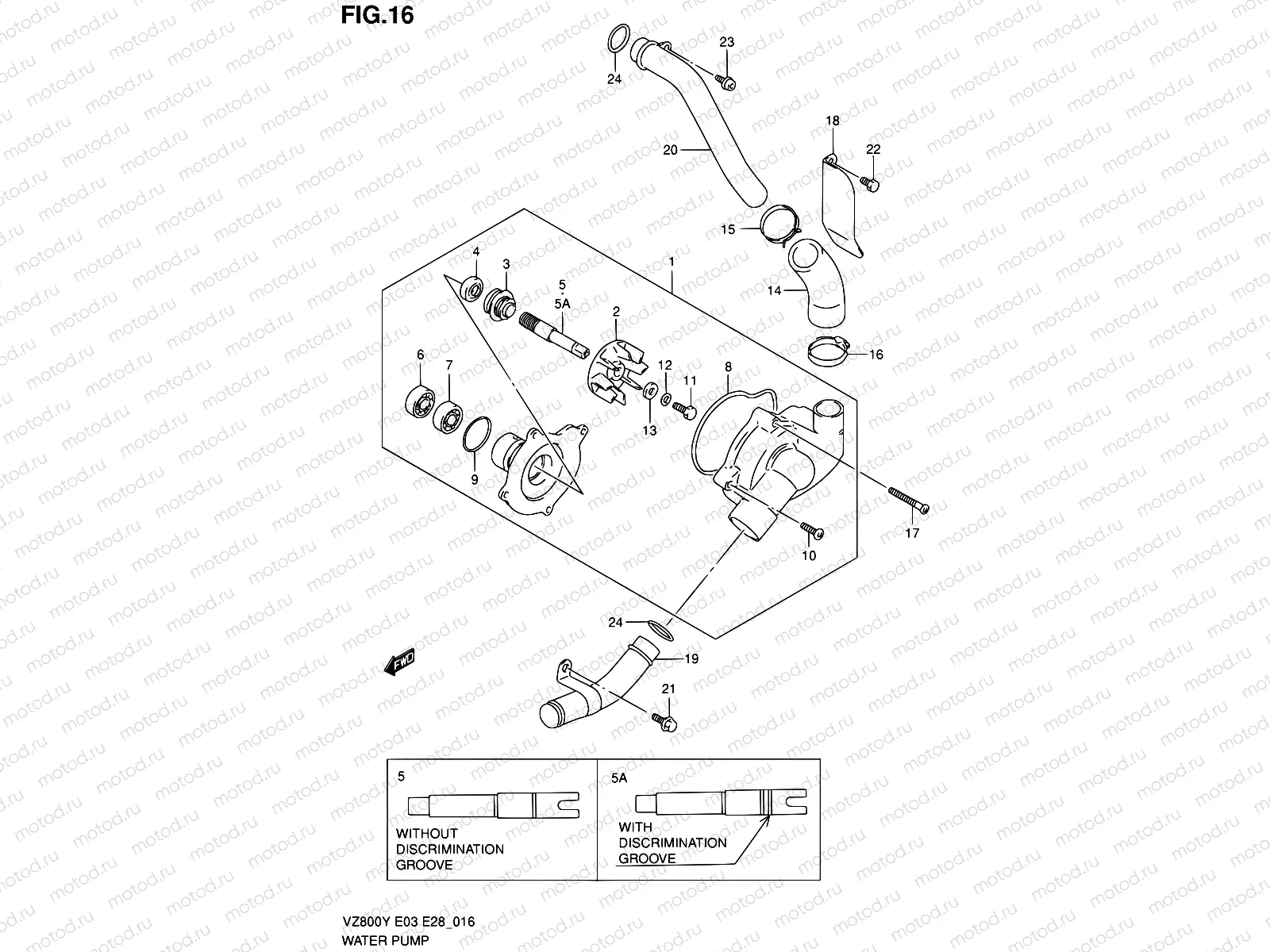 16 - WATER PUMP