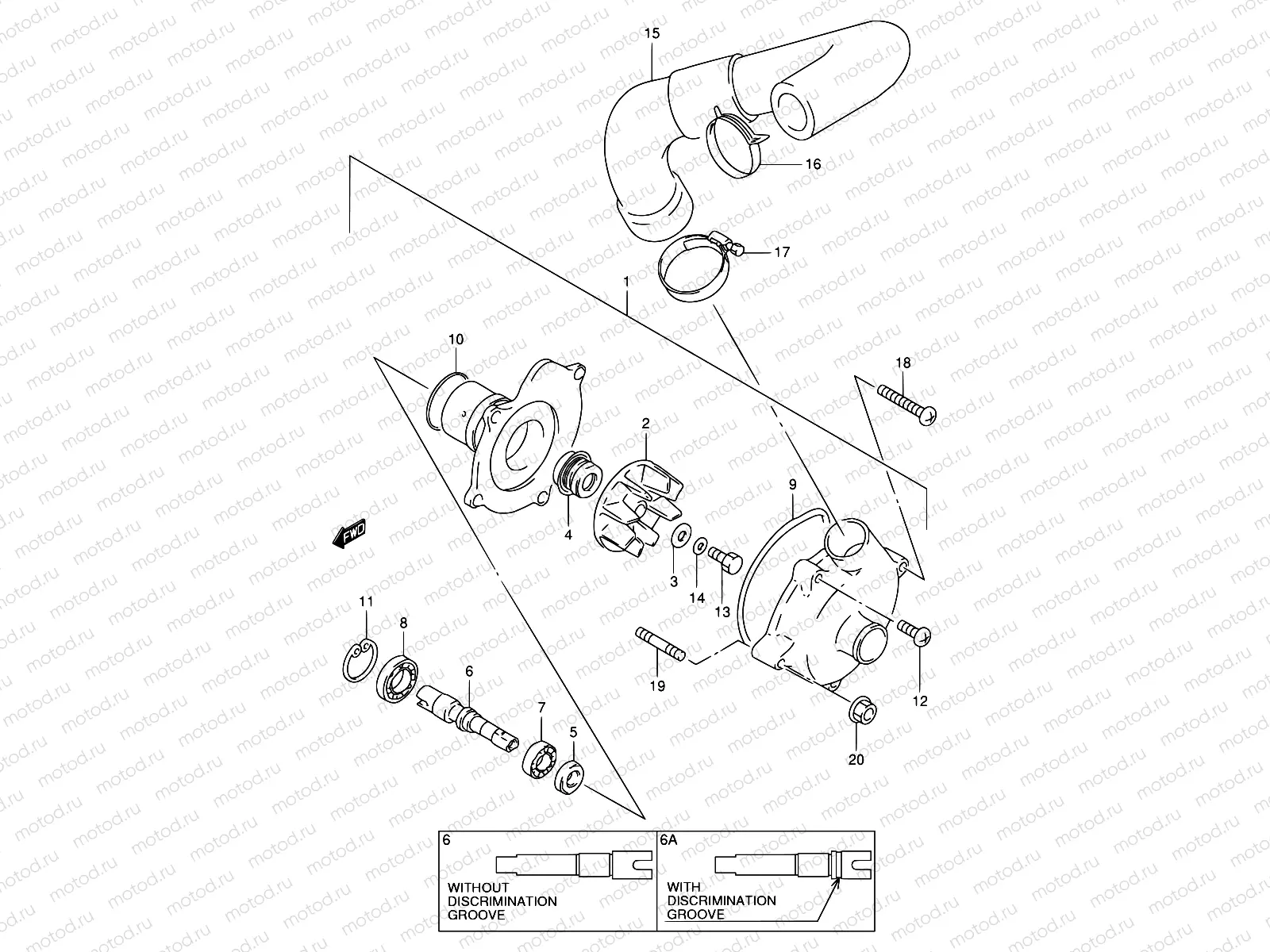 16 - WATER PUMP