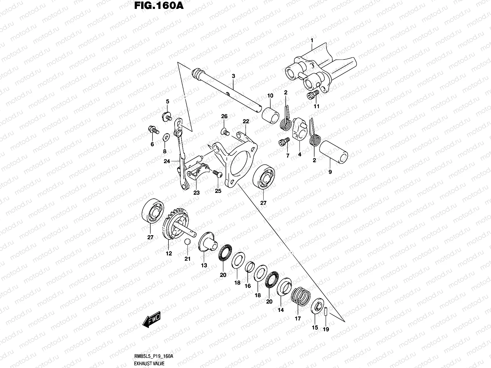 160A - EXHAUST VALVE