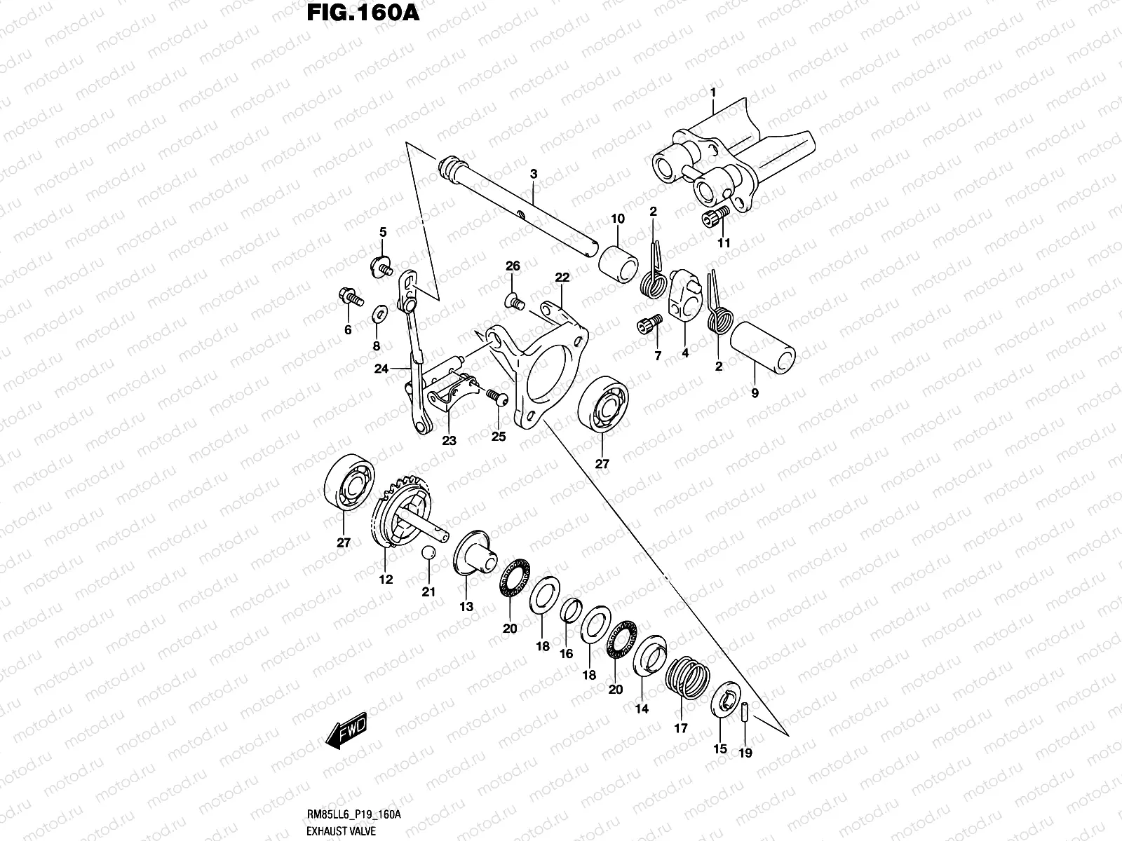 160A - EXHAUST VALVE