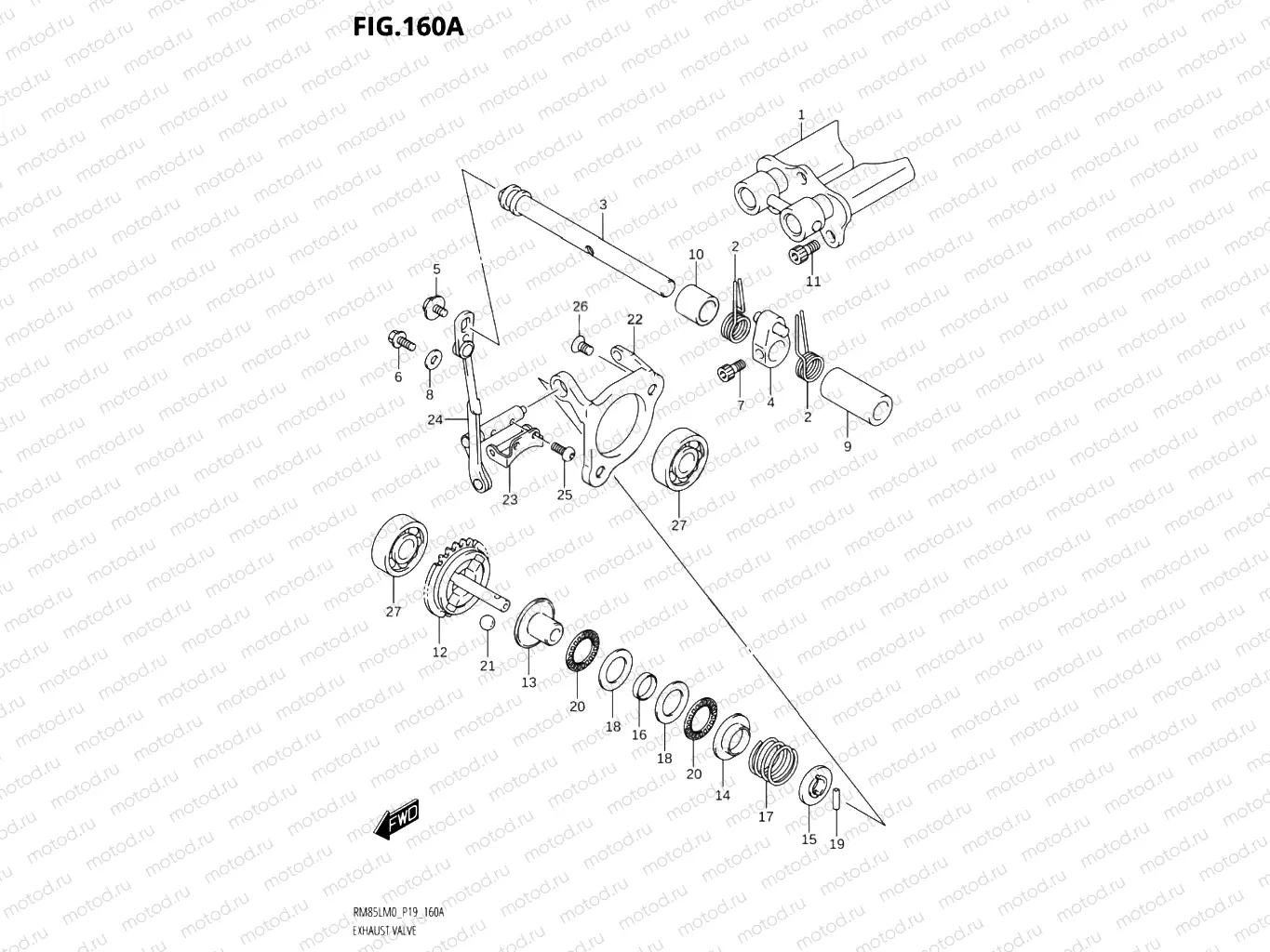 160A - EXHAUST VALVE