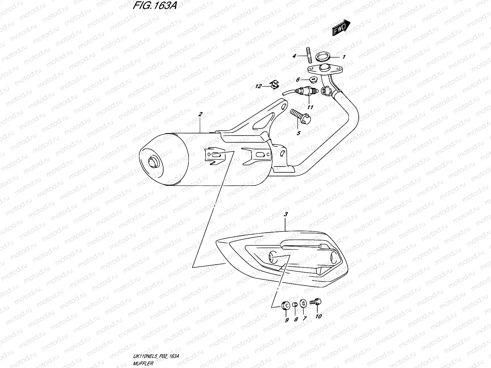 163A - MUFFLER