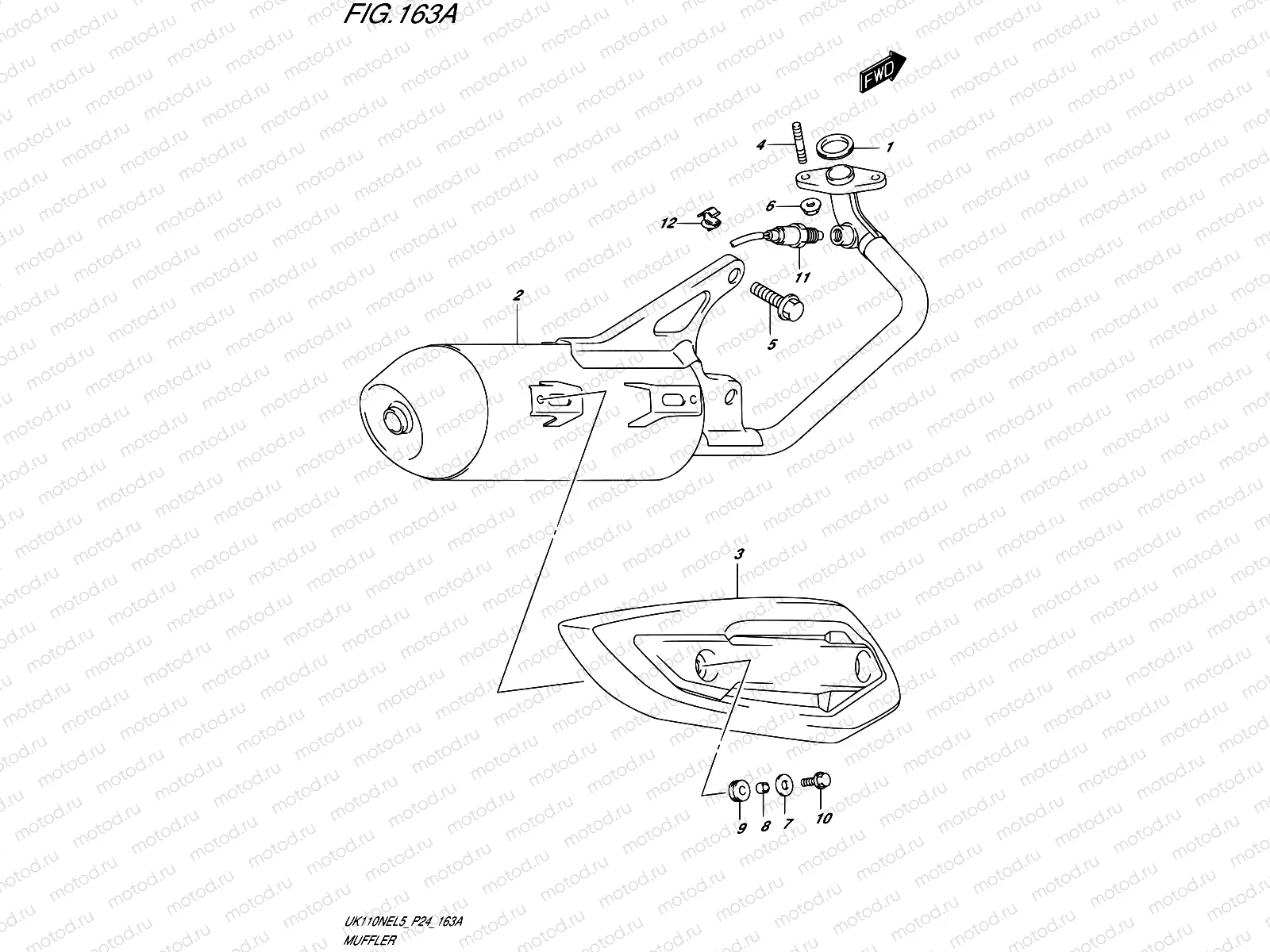 163A - MUFFLER