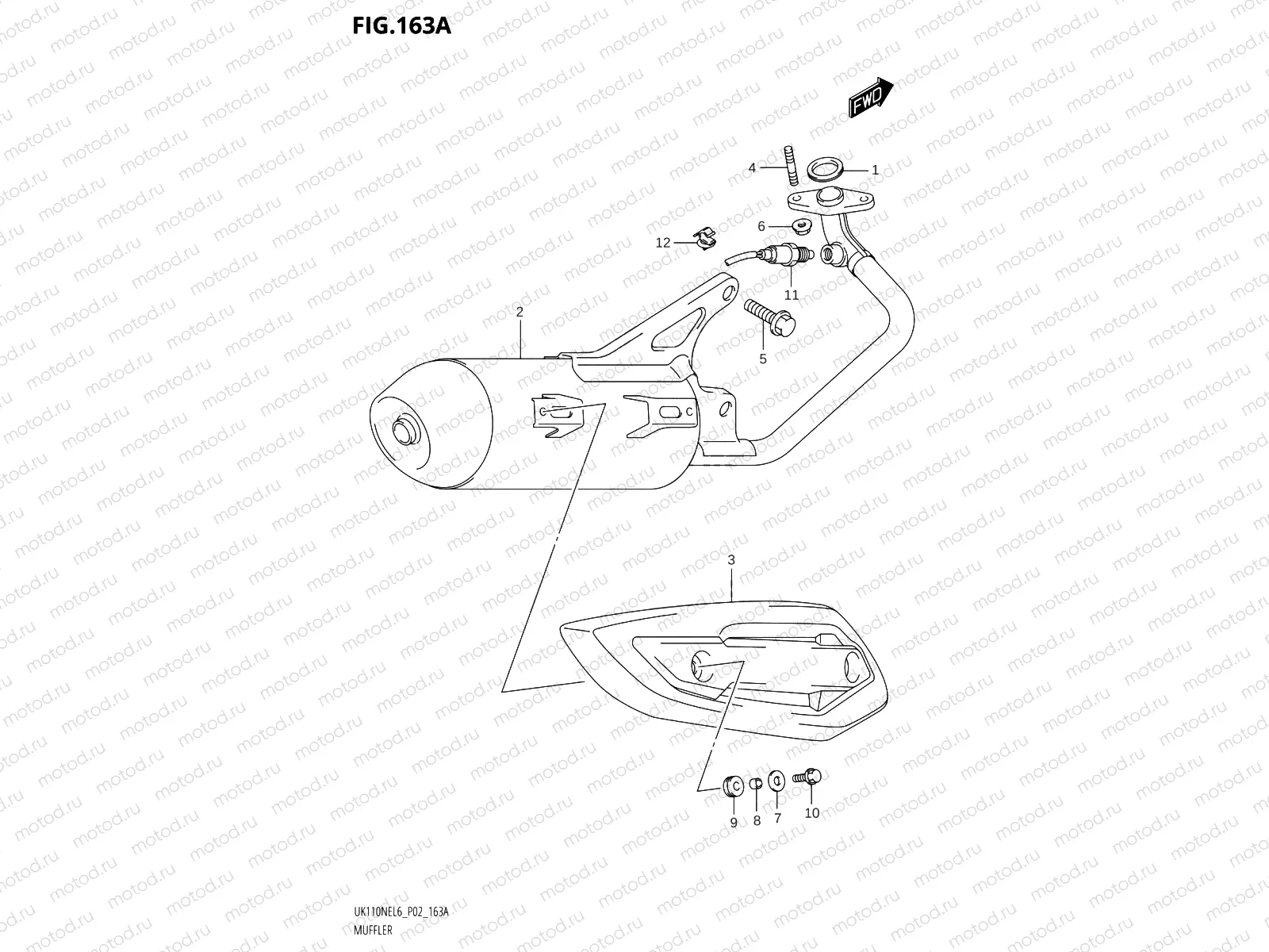 163A - MUFFLER