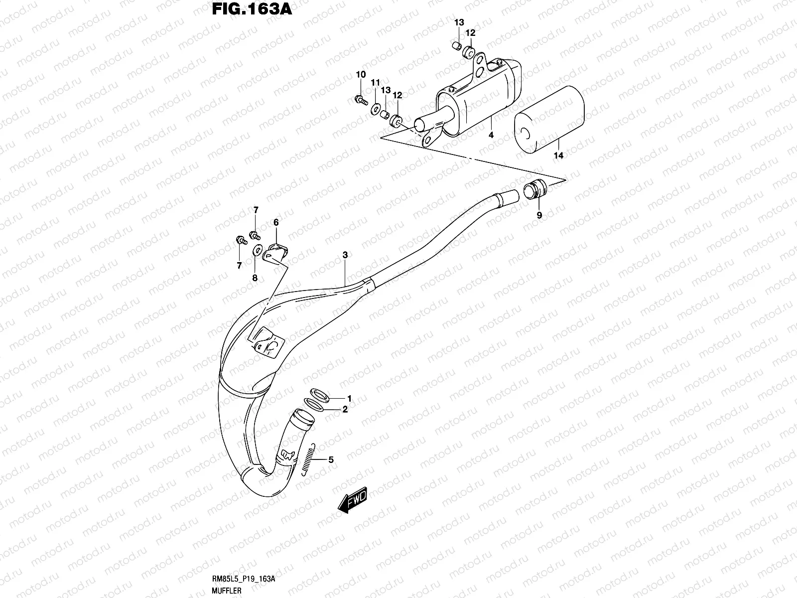 163A - MUFFLER