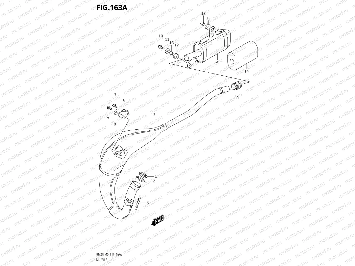 163A - MUFFLER