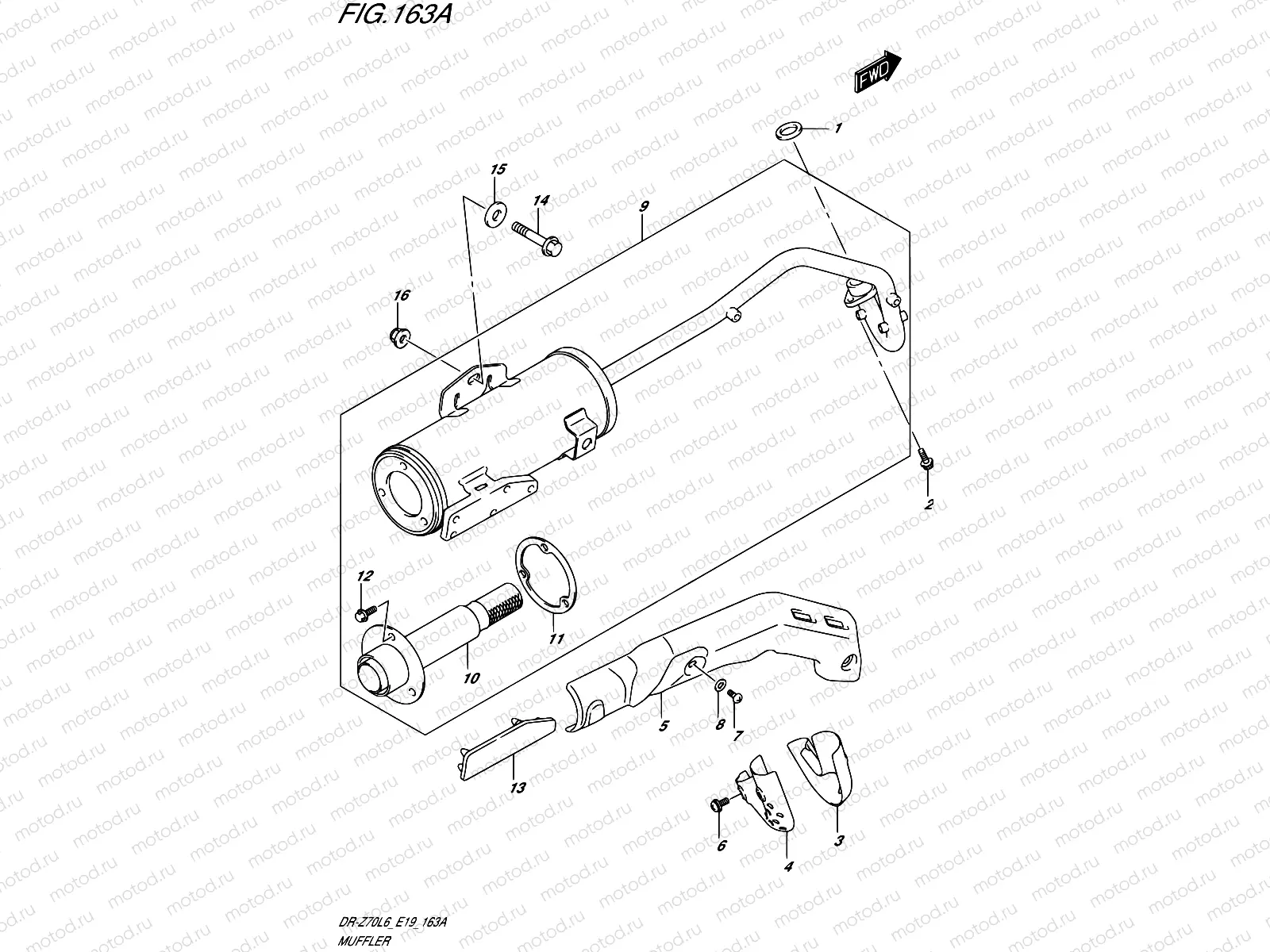 163A - MUFFLER