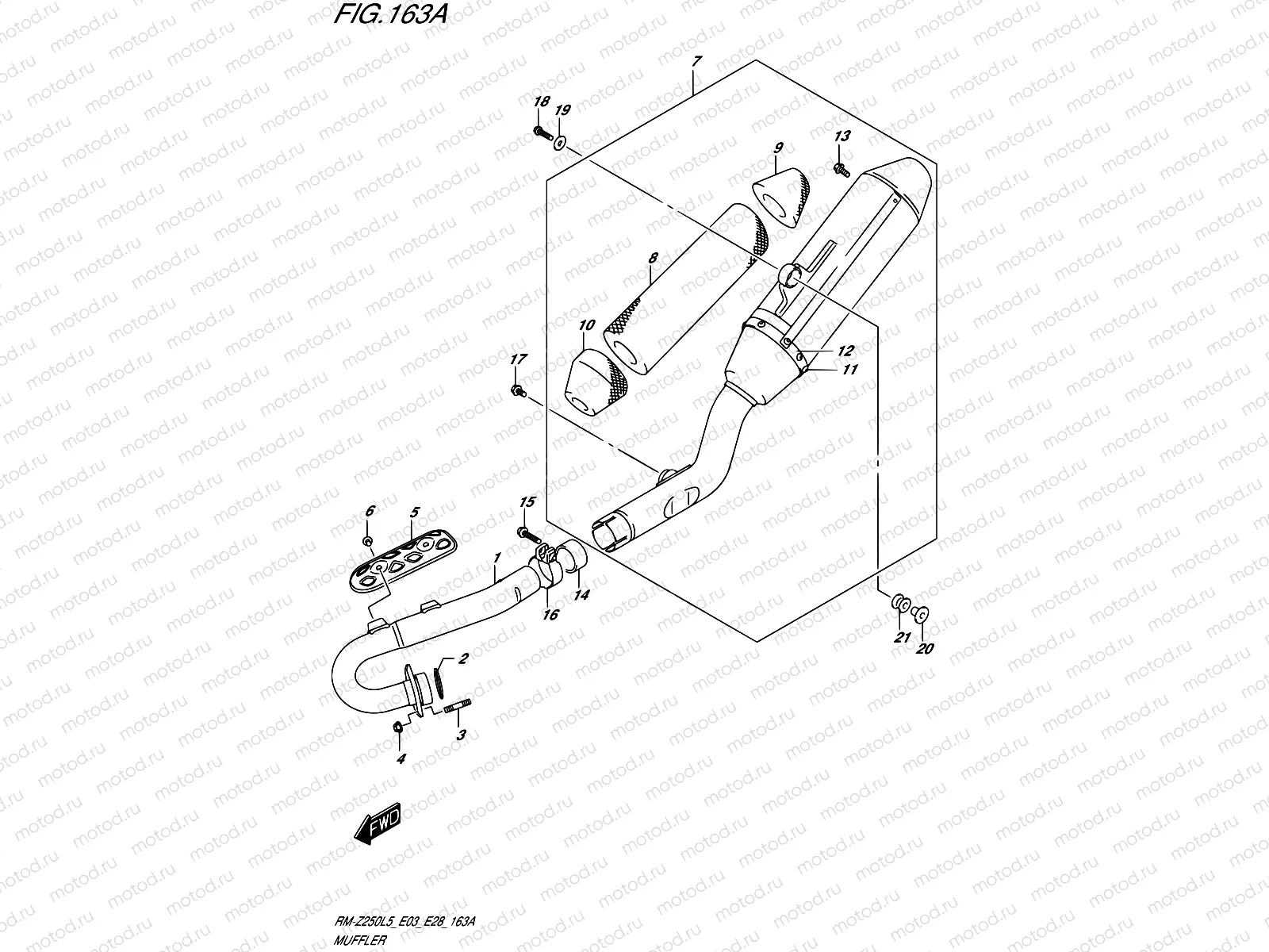 163A - MUFFLER