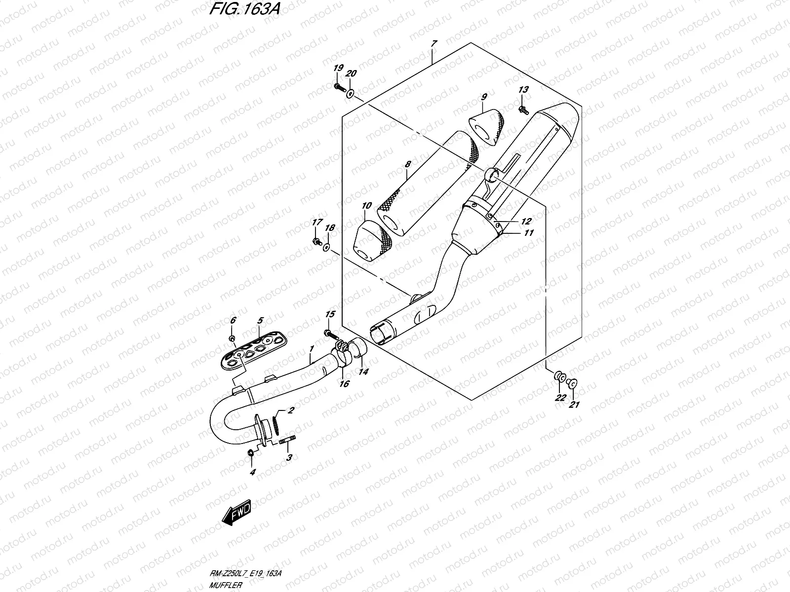 163A - MUFFLER