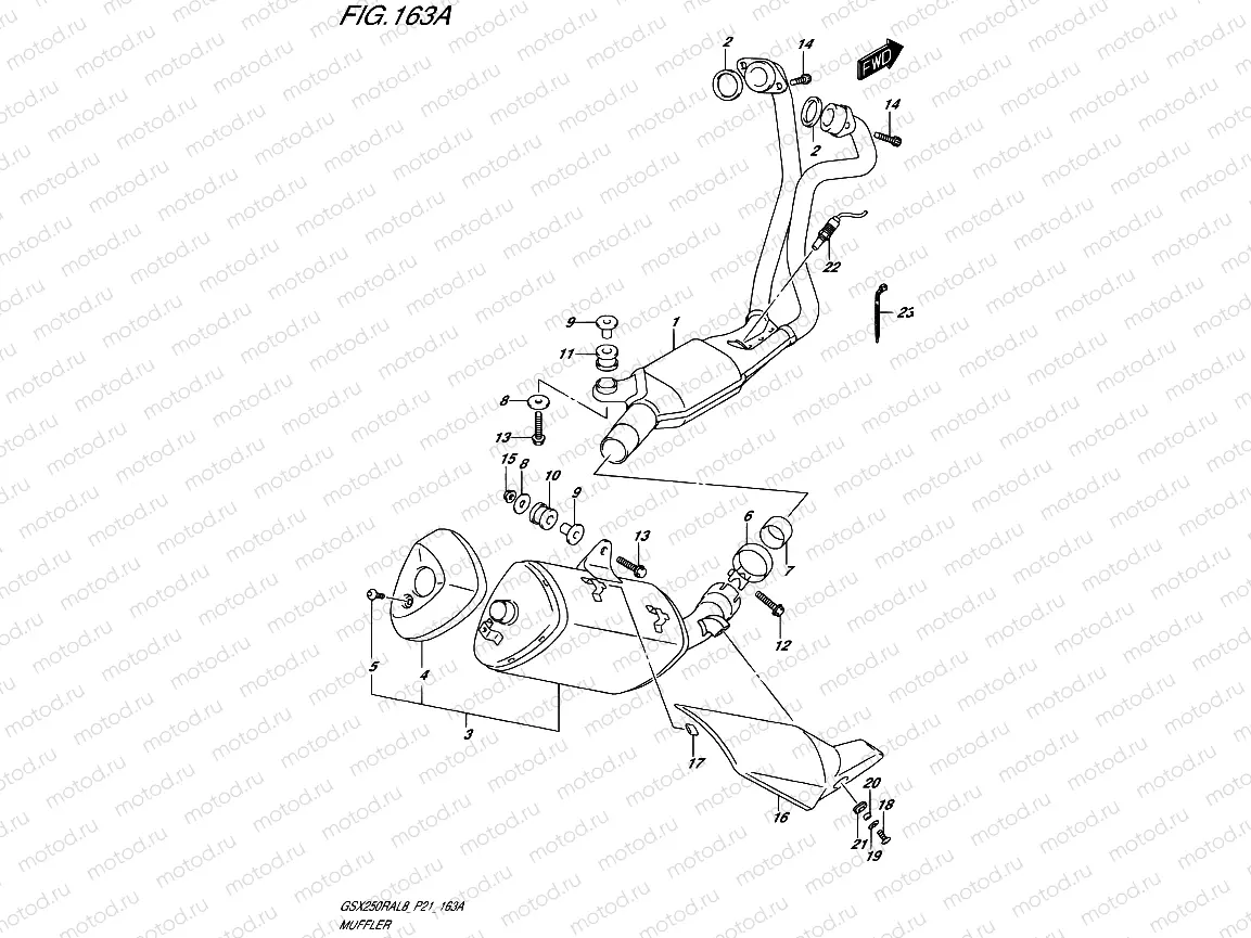 163A - MUFFLER