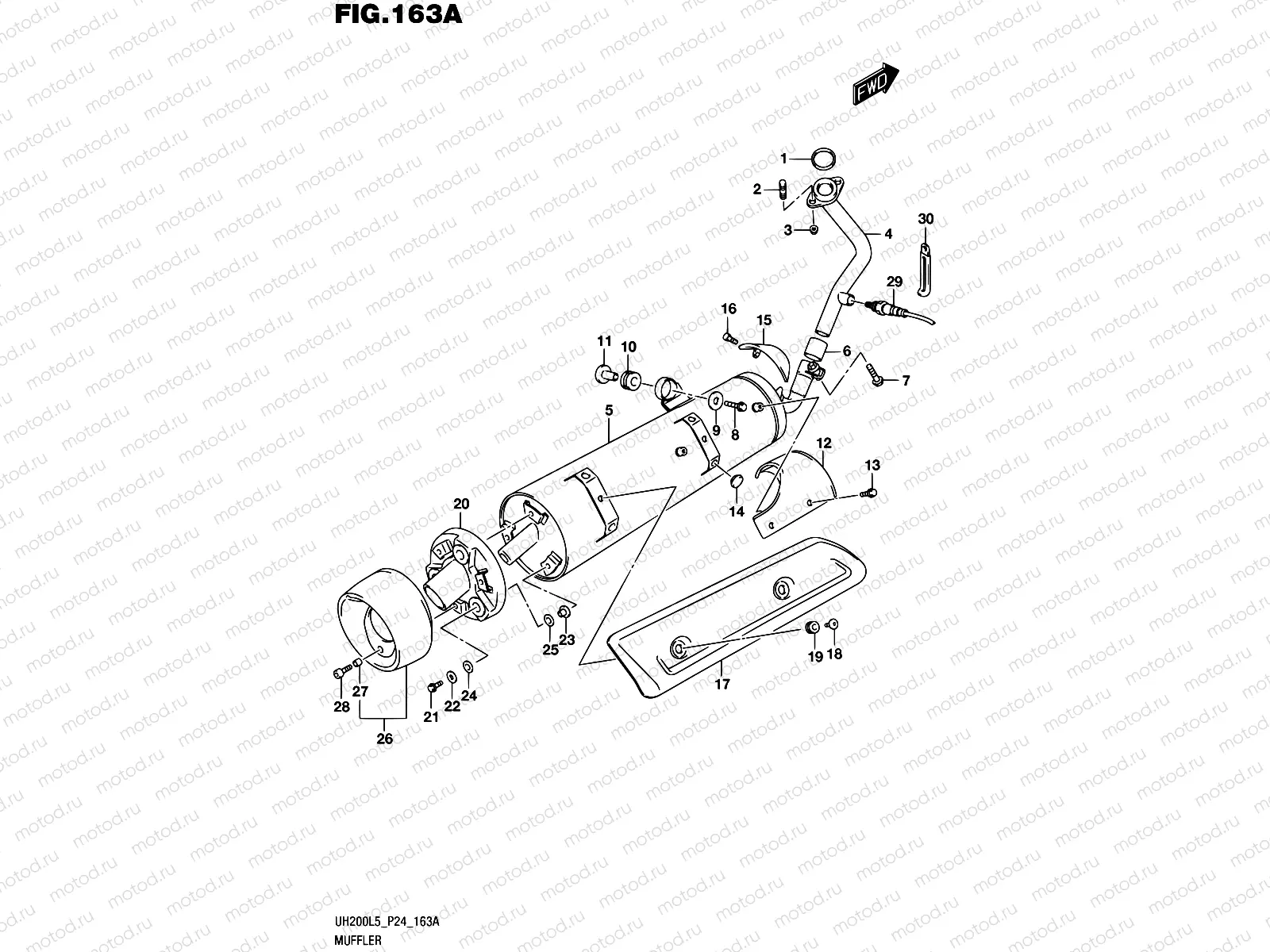 163A - MUFFLER