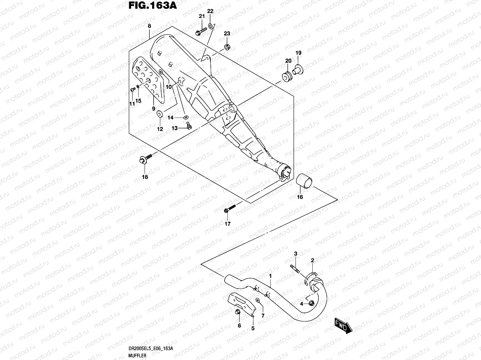 163A - MUFFLER