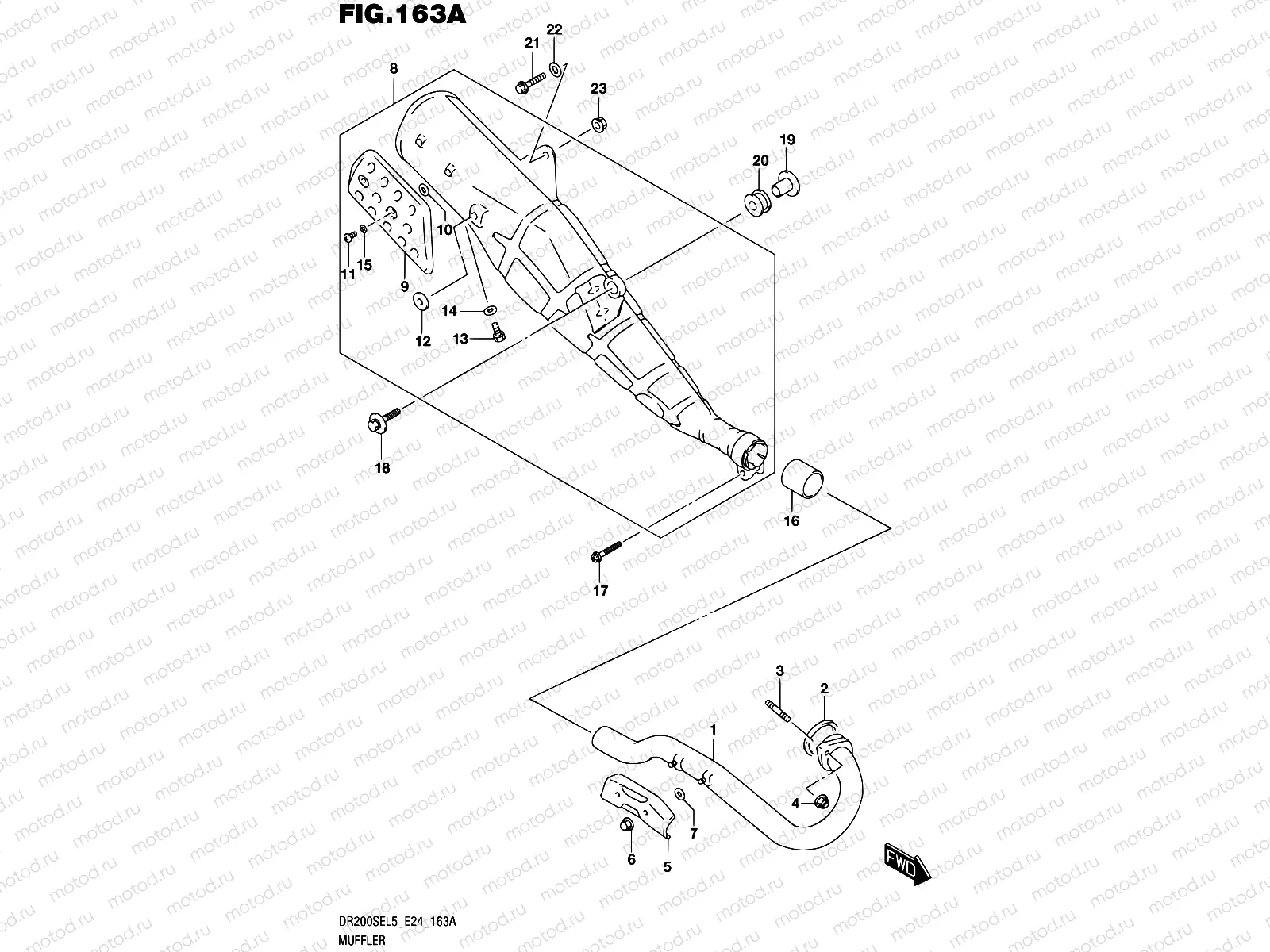 163A - MUFFLER