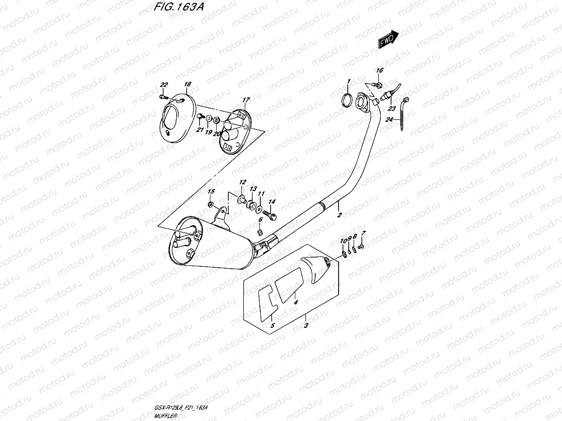 163A - MUFFLER