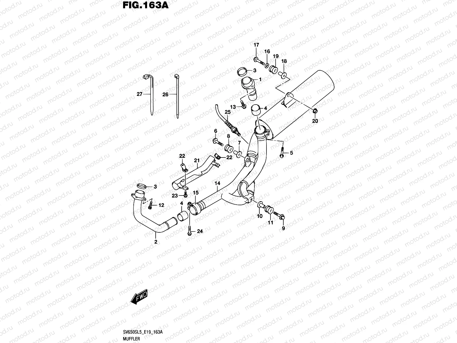 163A - MUFFLER