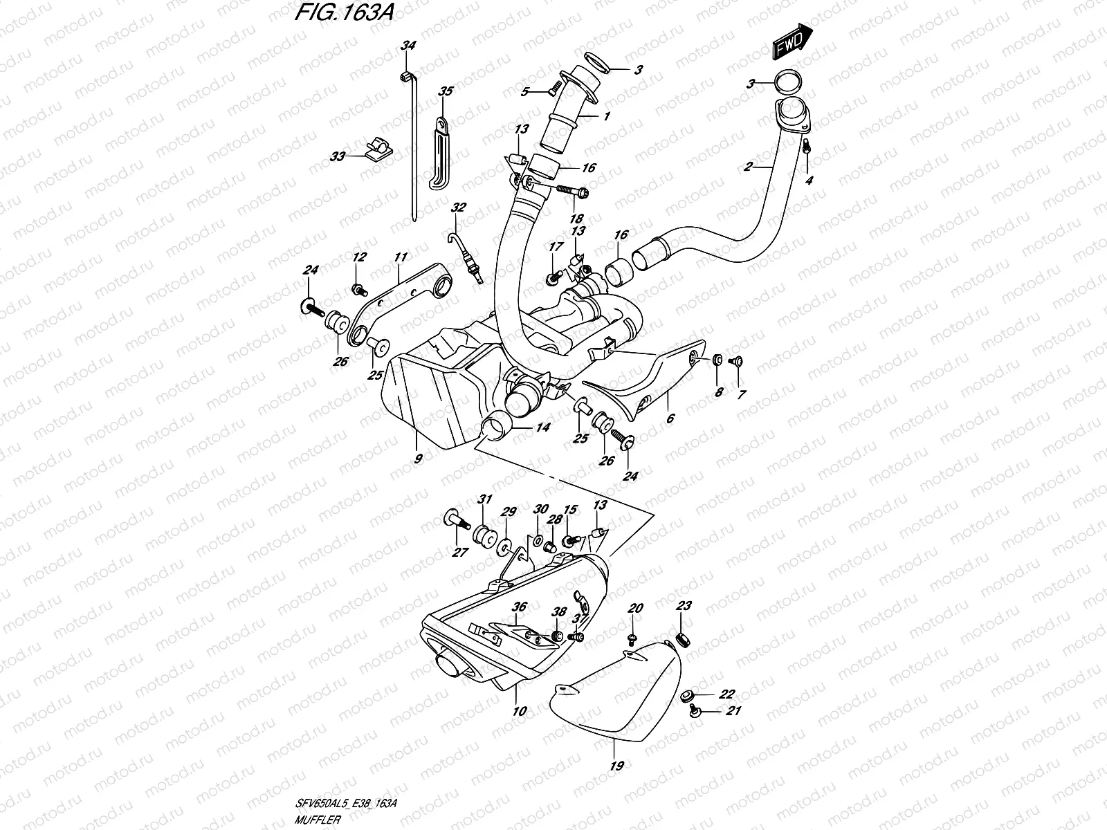 163A - MUFFLER