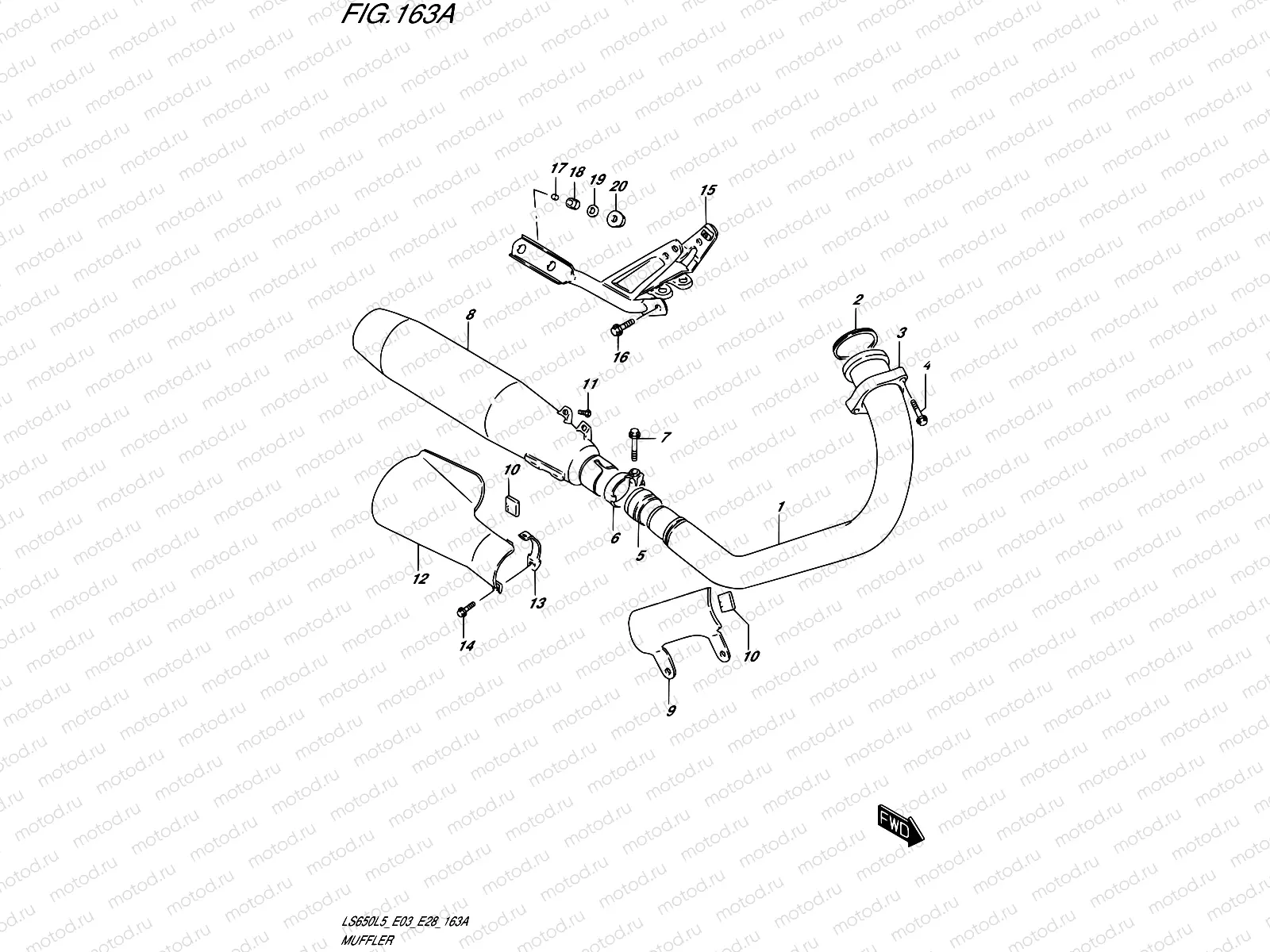 163A - MUFFLER