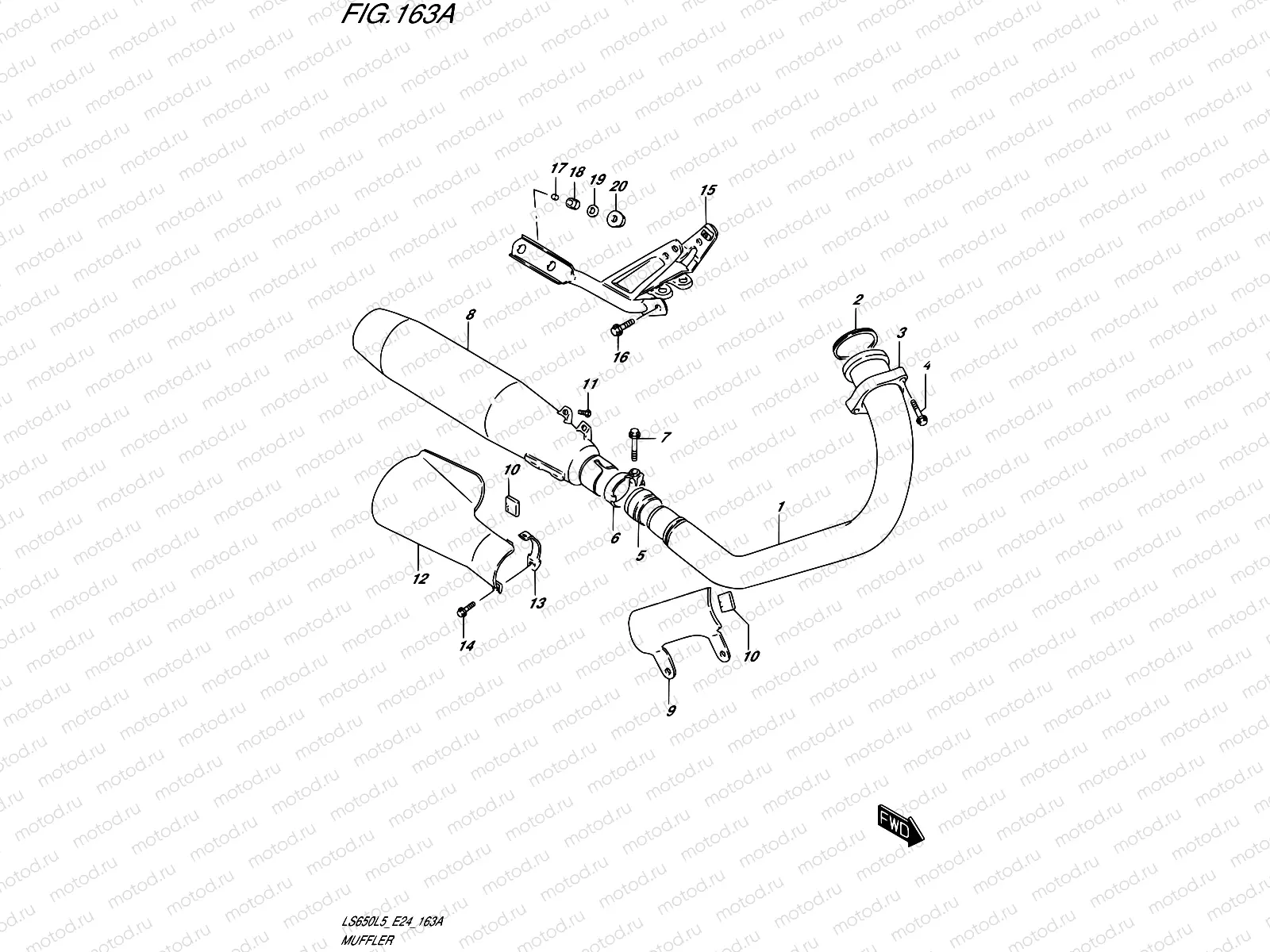 163A - MUFFLER