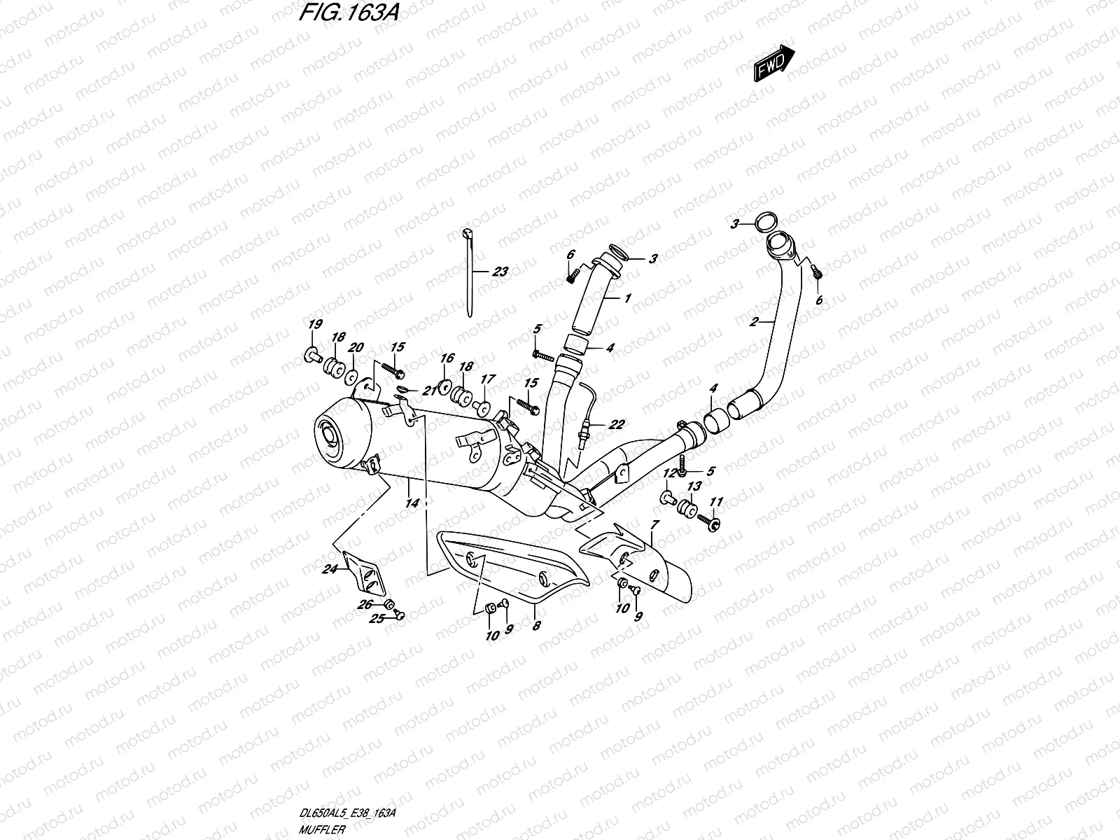 163A - MUFFLER